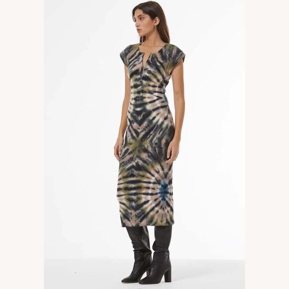 Young Fabulous & Brooke YFB Lyra Tie Dye Dress Small NWT - Picture 3 of 10